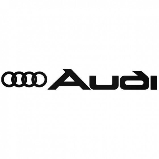 Audi 5 Decal Sticker