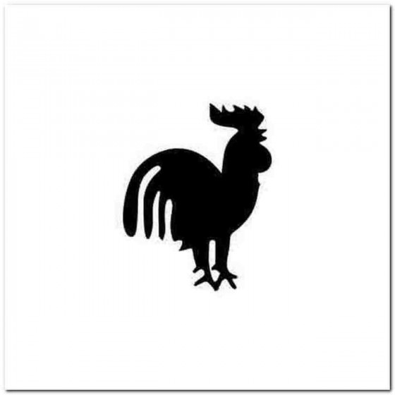 Rooster 2 Decal Sticker