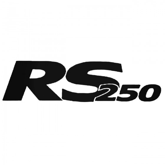 Rs250 Decal Sticker
