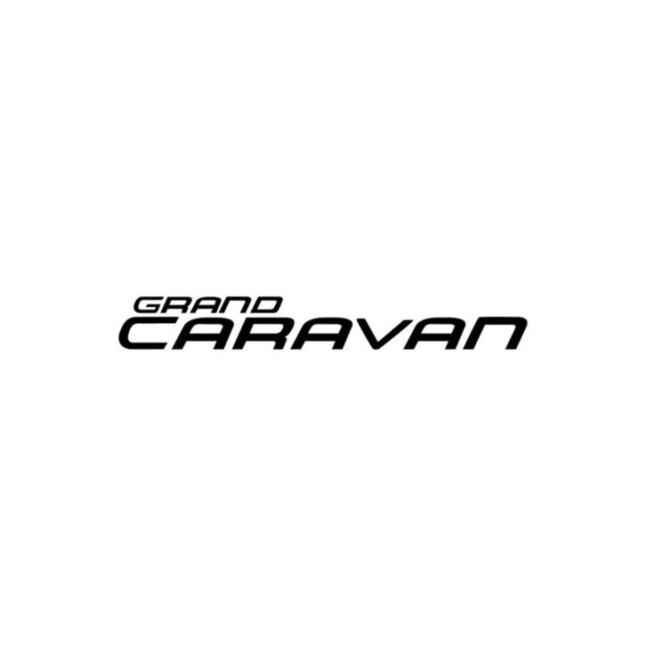 Buy Chrysler Grand Caravan Vinyl Decal Sticker Online