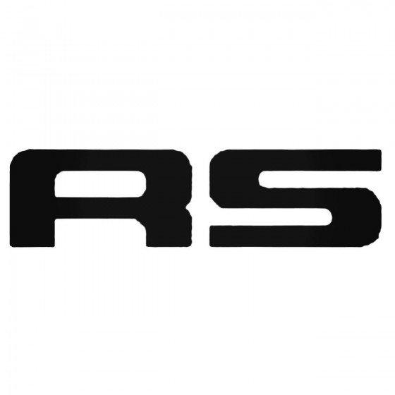 Rs Decal Sticker