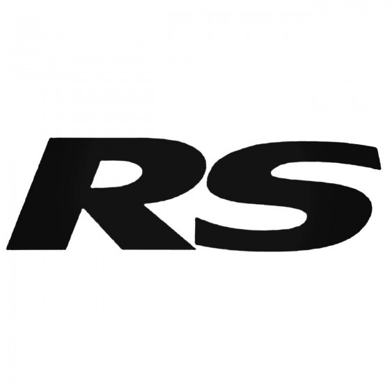 Rs S Decal Sticker