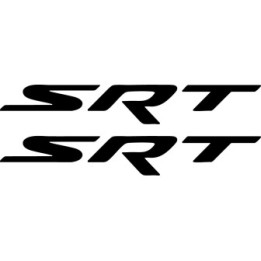 Chrysler SRT Stickers – Hellcat Challenger Charger Decals (2-Pack)