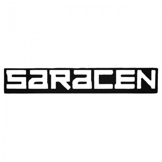 Saracen Block Decal Sticker