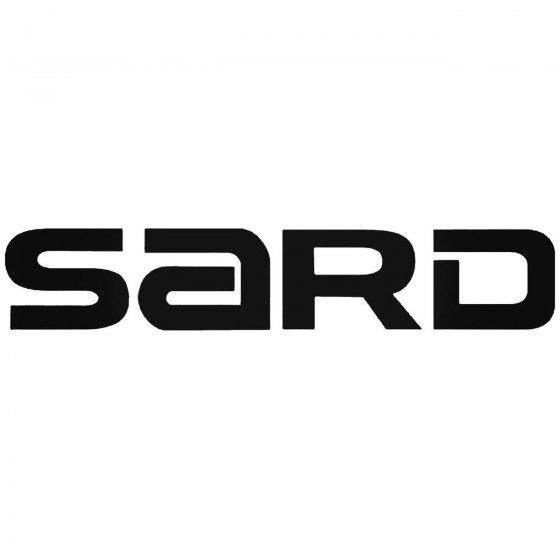 Sard Graphic Decal Sticker