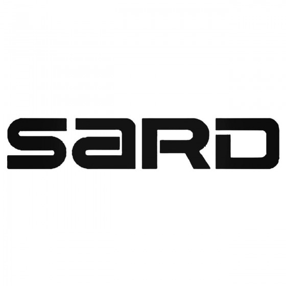 Sard Import Parts Decal...