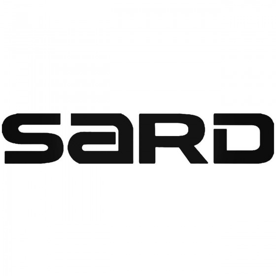 Sard Vinyl Decal Sticker