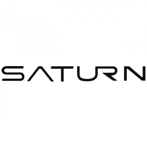 Saturn Graphic Decal Sticker