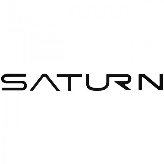 Saturn Vinyl Decal Sticker