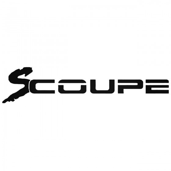 S Coupe Graphic Decal Sticker