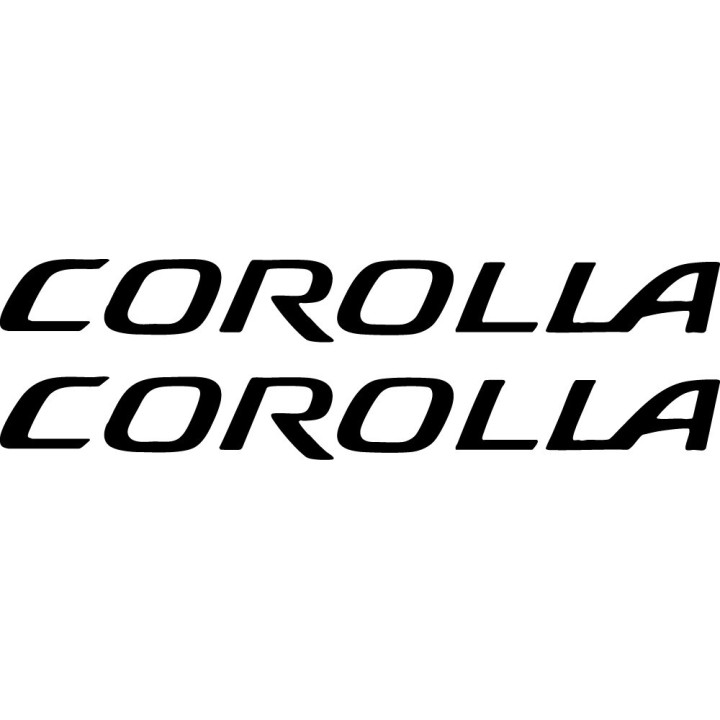 Toyota Corolla Stickers – AE86 Trueno Levin JDM Car Decals (2-Pack)