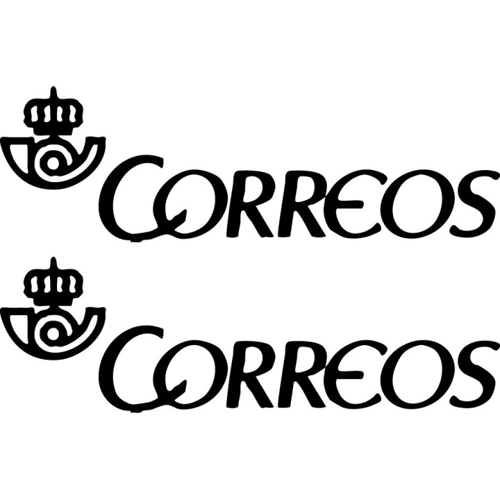 Correos Stickers – Spanish Post Service Logo Decals (2-Pack) | DecalsHouse