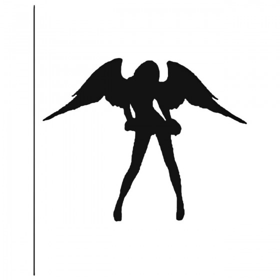 Sexy Angel V3 Decal Sticker