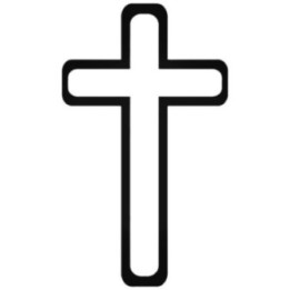 Christian Cross Stickers – Faith Symbol Decals (2-Pack)