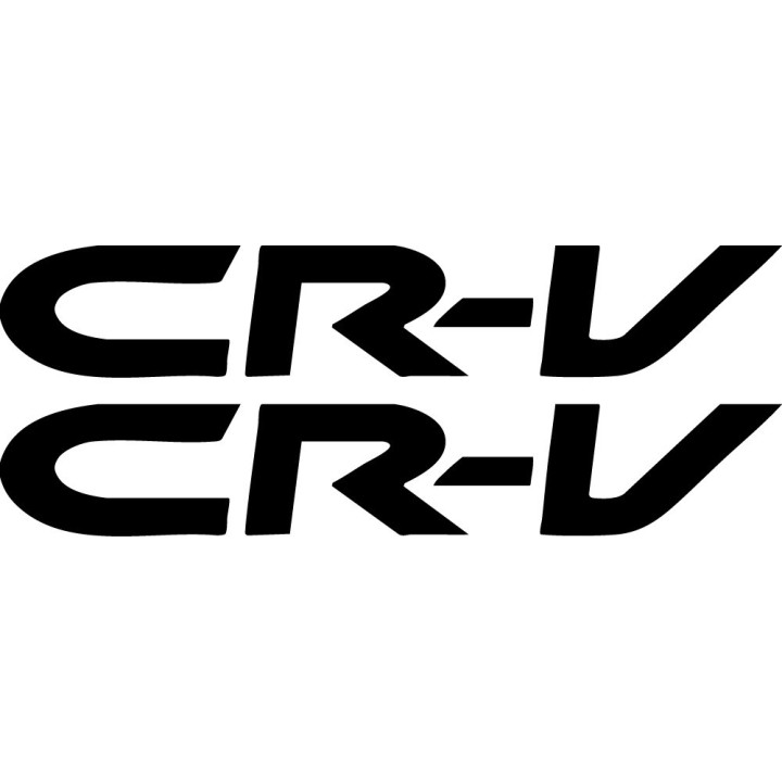 Honda CR-V Stickers – Crossover SUV Graphic Vinyl Decals (2-Pack)