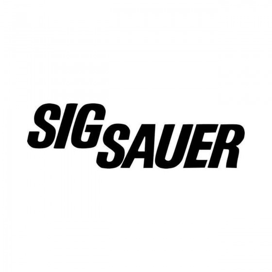 Sig Sauer Wide Vinyl Decal...