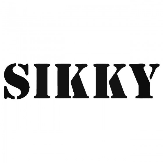 Sikky Performance Decal...