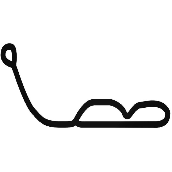Buy Curboroughprint Course Vinyl Decal Sticker Online