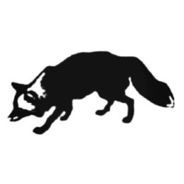 Buy Cute Fox Decal Sticker Online
