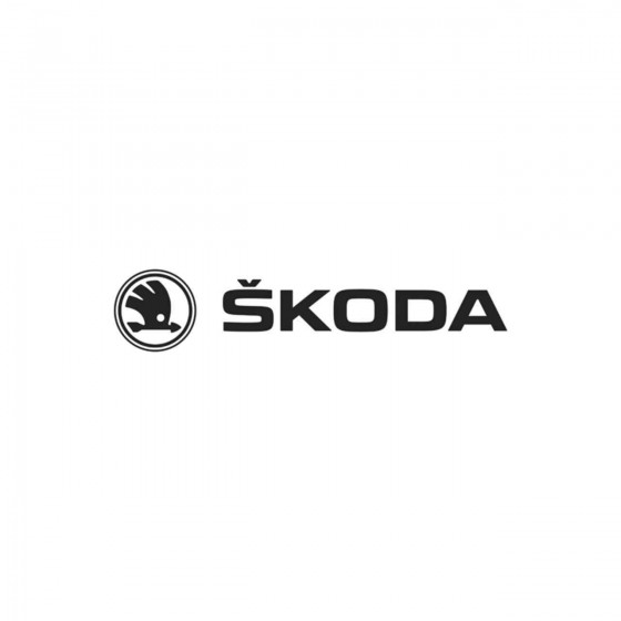 Skoda Logo 3 Vinyl Decal...