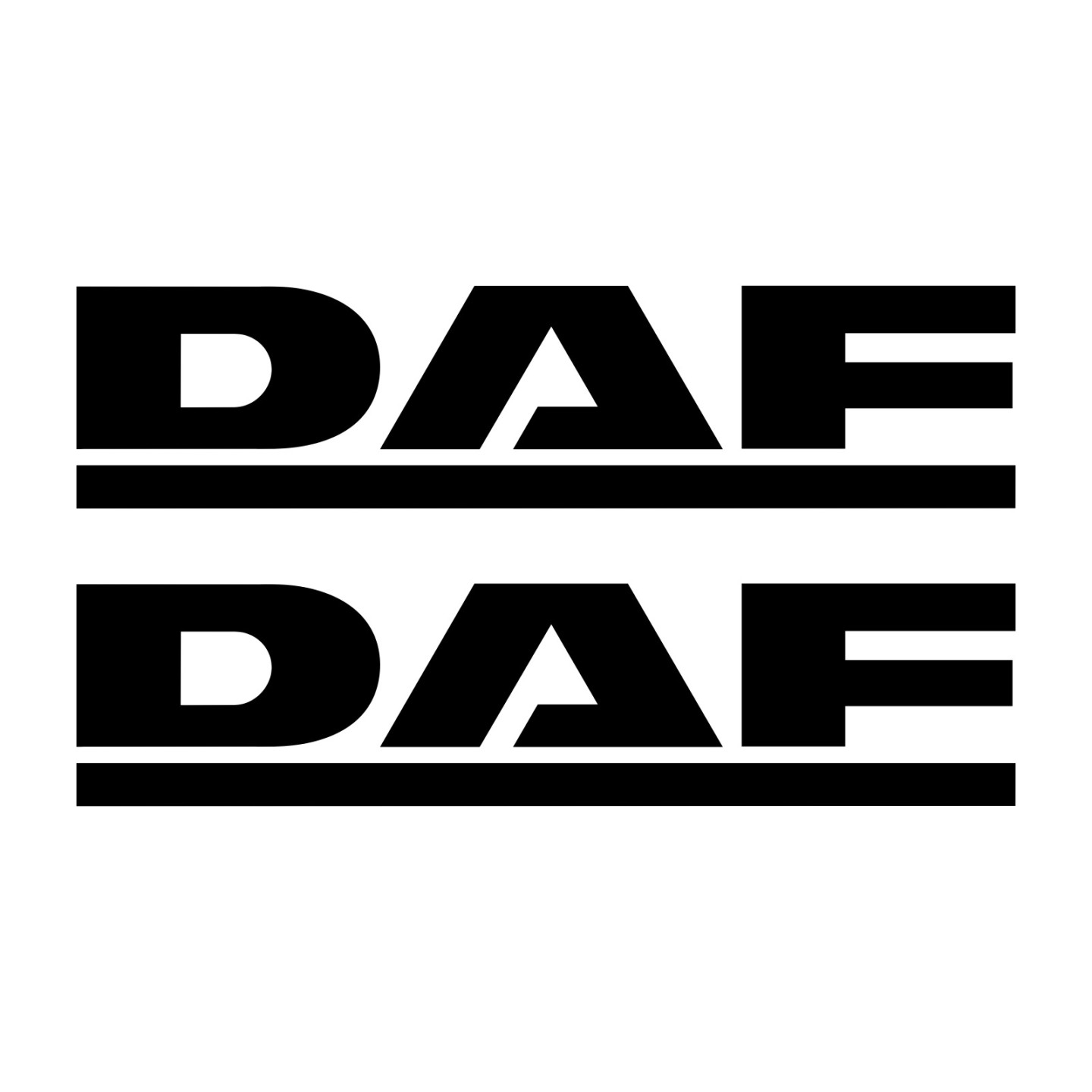Vip Daf Stickers DAF Truck Stickers – XF XG CF LF HGV Decals (2-Pack)