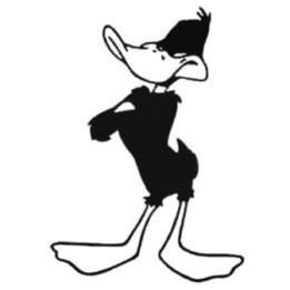 Daffy Duck Stickers – Looney Tunes Decals (2-Pack)