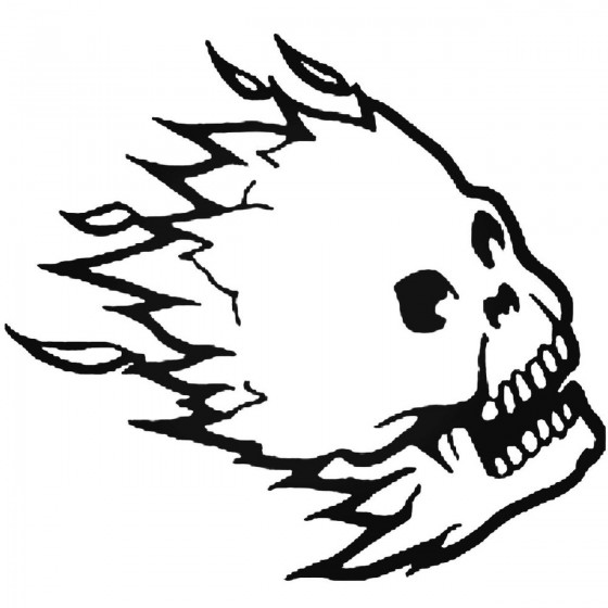 Skull 861 Decal Sticker