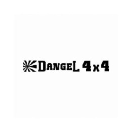 Buy Dangel 4x4 Ecriture Logo Plein Vinyl Decal Sticker Online