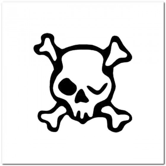 Skull Ag Decal Sticker