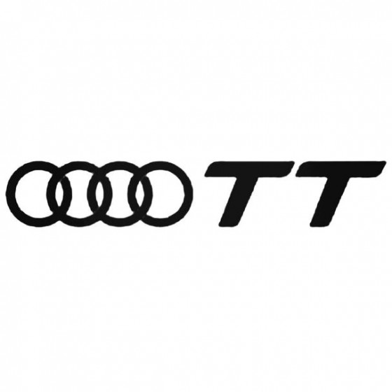 Audi Tt 3 Decal Sticker