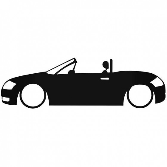 Audi Tt Cabrio Low Sticker