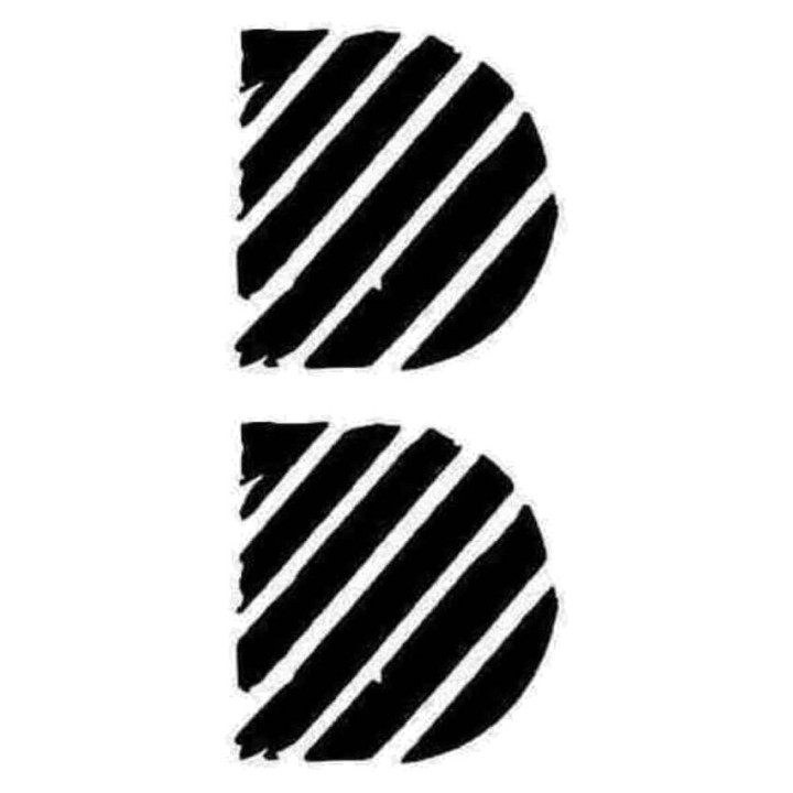 Deadline D Logo Stickers – Lifestyle Brand Decals (2-Pack)