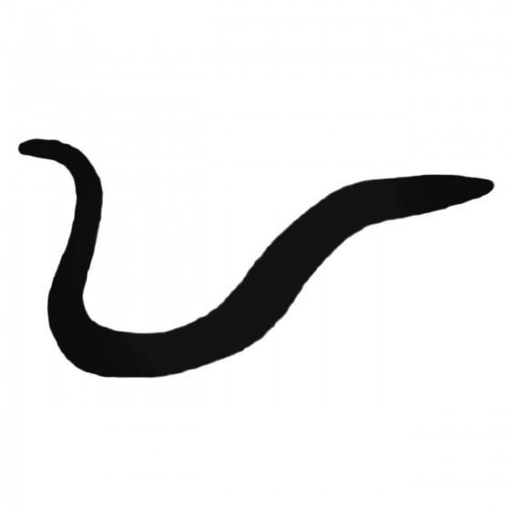 Slithery Eel Decal Sticker
