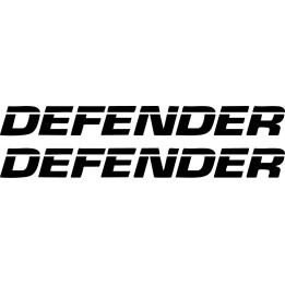 Land Rover Defender Logo Stickers – 90 110 Off Road Decals (2-Pack)