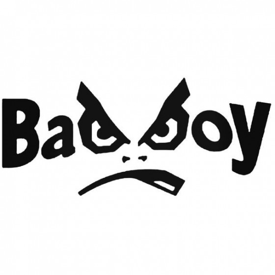 Bad Boy Decal Sticker