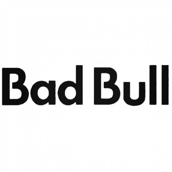 Bad Bull Decal Sticker