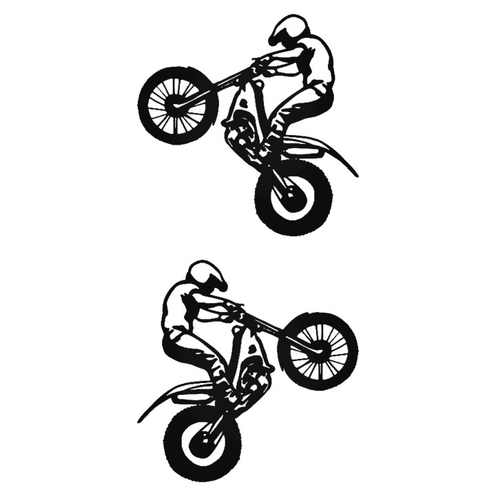 Buy Dirt Bike Motocross 2 Sticker Online