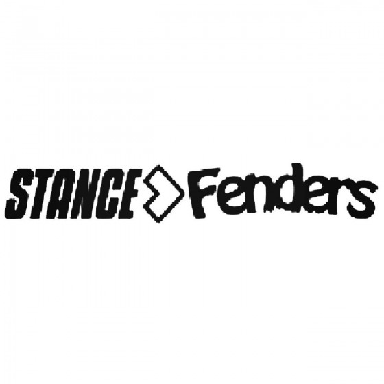 Stance Owns Fenders Decal