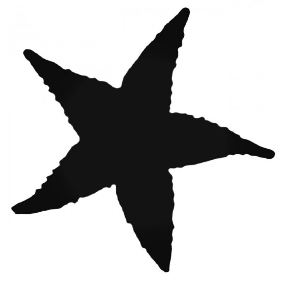 Starfish Decal Sticker
