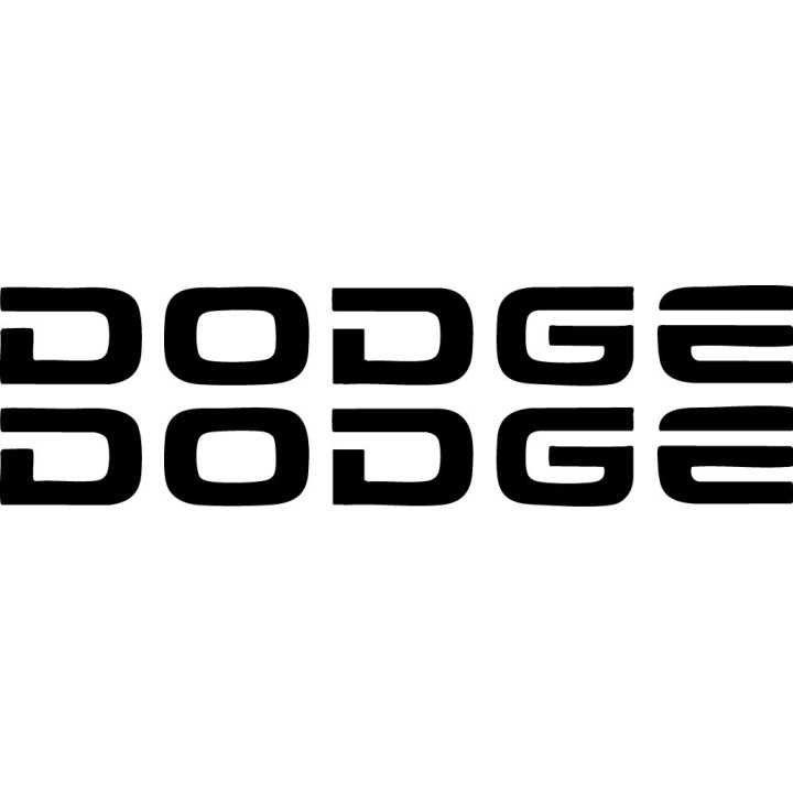 Dodge Stickers – Classic Retro Mopar Vinyl Decals (2-Pack)