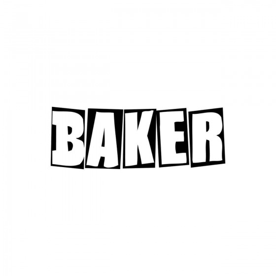 Stickers Baker Vinyl Decal...