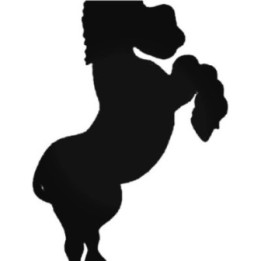 Rearing Donkey Stickers – Farm Animal Decals (2-Pack)