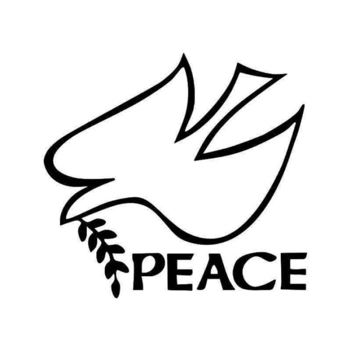Buy Dove Bird Olive Peace 2 Sticker Online