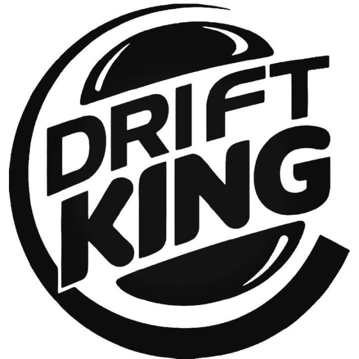Buy Drift King Burger Jdm Japanese Sticker Online