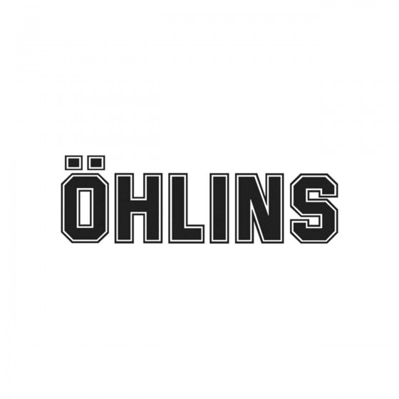 Stickers Ohlins Logo Vinyl...