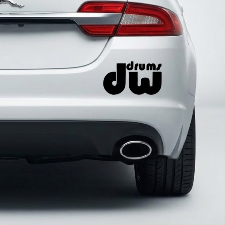 DW Drums Stickers – Drum Workshop Decals (2-Pack)