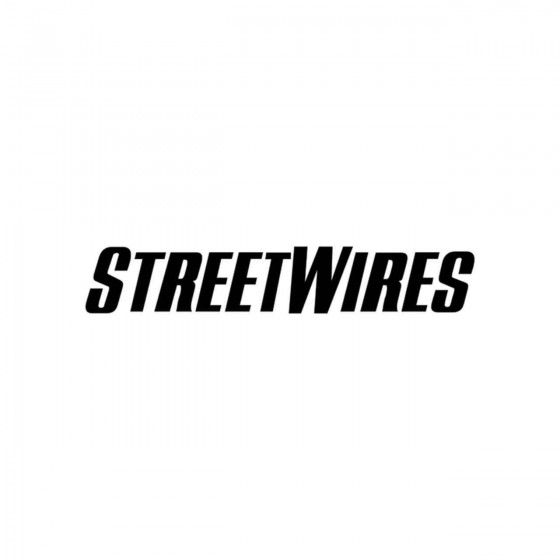 Stickers Streetwires Vinyl...