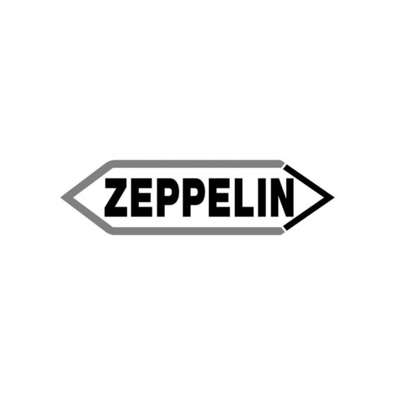 Stickers Zeppelin Vinyl...