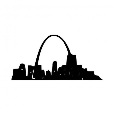 Buy St Louis Arch Vinyl Decal Sticker Online