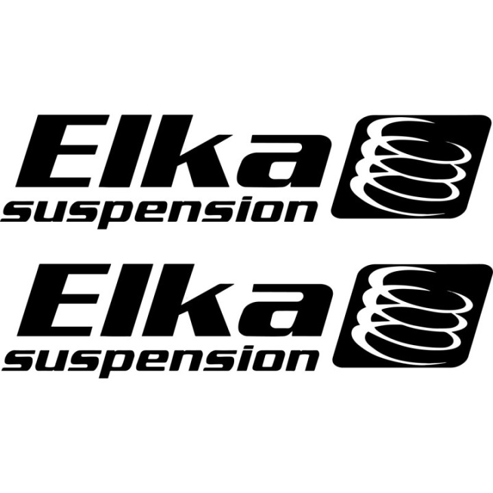 Elka Suspension Stickers – ATV Motocross Enduro Decals (2-Pack)